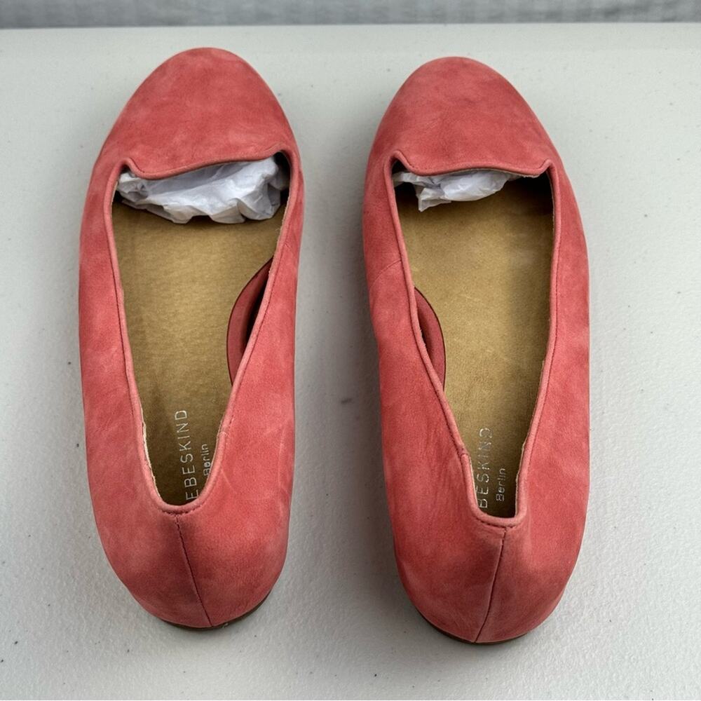 Liebeskind Berlin Pink Flamingo Suede Ballet Flats Women's Size EUR 39 US 8-8.5 - Picture 5 of 10
